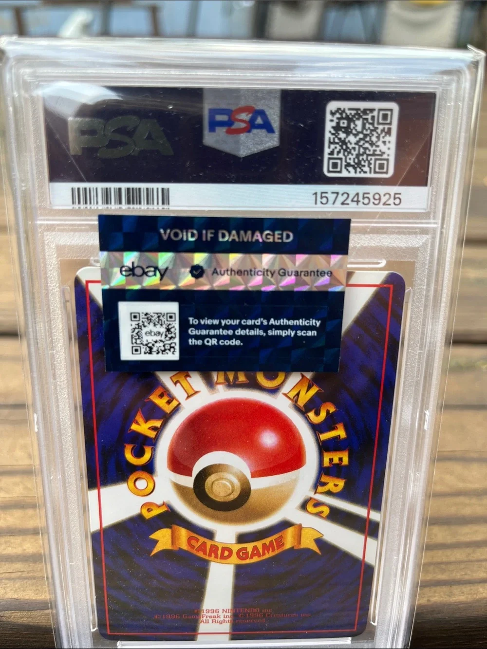 PSA Graded 1998 Japanese Poliwrath VENDING SERIES ONE!!